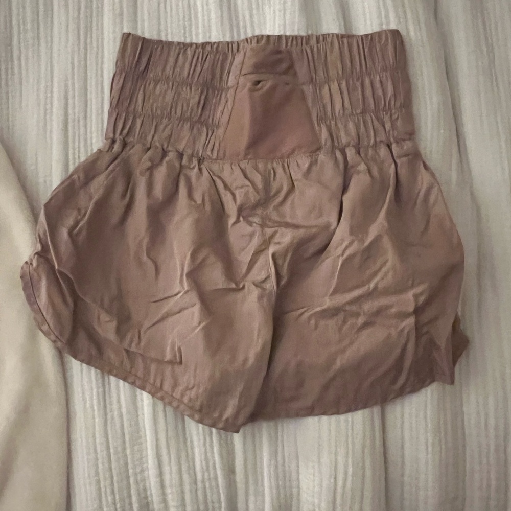 FREE PEOPLE THE WAY HOME RUN SHORTS MAUVE PINK SIZE  XS free people movement